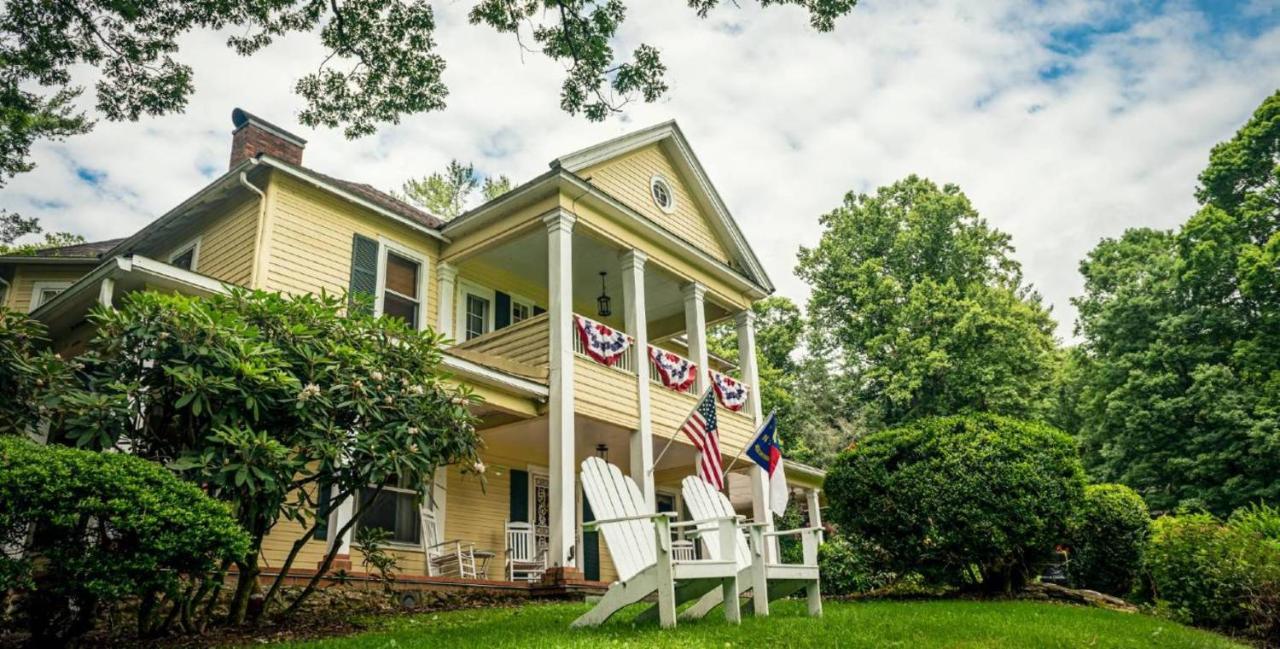 The Yellow House On Plott Creek Waynesville Bagian luar foto